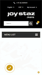 Mobile Screenshot of joystazjeans.com